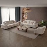 Edsy Home Armada 3+3+1 Koltuk Takımı - Krem