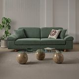 Edsy Home Armada Üçlü Koltuk Yeşil Antrasit