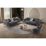 Edsy Home Armoni 3+3+1+1 Koltuk Takımı Antrasit