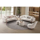 Edsy Home Armoni 3+3+1+1 Koltuk Takımı Krem