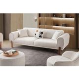 Edsy Home Armoni 3'Lü Koltuk Takımı Krem