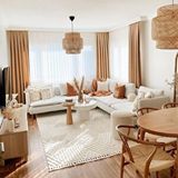 Edsy Home Bella Köşe Koltuk Takımı - Krem - Sağ Köşe
