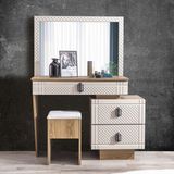 Edsy Home Luna Aynalı Şifonyer - Beyaz