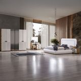 Edsy Home Luna Yatak Odası Takımı - Beyaz
