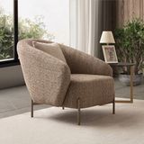 Edsy Home Mokka Berjer Kahverengi Tekli Koltuk