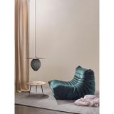 Edsy Home Puffer Relax Petrol Yeşili Berjer