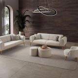 Edsy Home Rebul 3+3+1 Koltuk Takımı Bej Renk