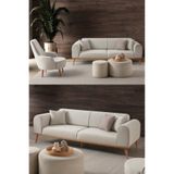 EDSY HOME Rebull 3+1 Koltuk Takımı Bej Renk