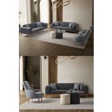 Edsy Home Rebull 3+3+1+1 Koltuk Takımı Antrasit