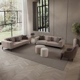 Edsy Home Regnar 3+1 Koltuk Takımı Sütlü Kahverengi