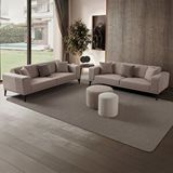 Edsy Home Regnar 3+3 Koltuk Takımı Sütlü Kahve Antrasit