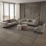 Edsy Home Regnar 3+3+1 Koltuk Takımı Krem