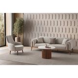 Edsy Home Riva 3+1 Koltuk Takımı - Krem