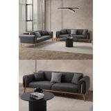 Edsy Home Riva 3+3 Koltuk Takımı Antrasit