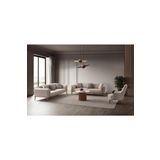 Edsy Home Riva 3+3+1 Koltuk Takımı Sütlü Kahve