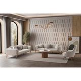 Edsy Home Riva 3+3+1+1 Koltuk Takımı - Krem