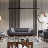 Edsy home rupon 3+3+1 koltuk takımı antrasit