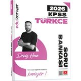 Edu Kariyer 2026 KPSS Türkçe Video Çözümlü Soru Bankası Mesleki Hazırlık Deniz Bozkurt