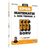 Edu Kariyer Mert Hoca 2026 Kpss Genel Yetenek Kpss Matematik Son Tekrar 555 Soru