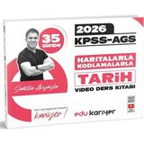 Edu Kariyer Sadettin Akyayla Kpss-Ags 35 Günde Haritalarla Kodlamalarla Tarih Video Ders Kitabı - Standart