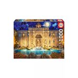 Educa 1000 Parça Roma Trevi Çeşmesi Puzzle - 19923 - Fontana Di Trevi Rome