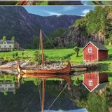 Educa 18006 1500 Parça Viking Ship Puzzle
