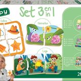 Educa 18123 3 in 1 Baby Set Puzzle