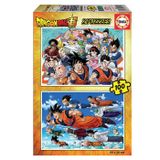 Educa 18214 2x100 Parça Dragon Ball Puzzle
