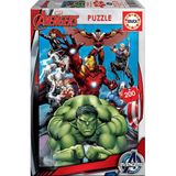 Educa 200 Parça Yenilmezler 6-8 Yaş Erkek Çocuk Puzzle - 15933