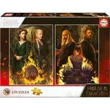 Educa 2X500 Parça Game Of Thrones Ejderha Evi Puzzle - 19573