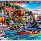 Educa 3000 Parça Como'da Günbatımı Manzarası Puzzle