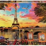 Educa 3000 Parça Paris'te Günbatımı Puzzle