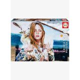 Educa 500 Parça Çoban Kızı Puzzle - 19910 - Lily Brick