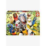 Educa 500 Parça Kuş Selfiesi Puzzle - Watch The Birdie - 19622