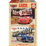 Educa Cars 2x25 Parça Puzzle