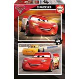 Educa Cars 3 2x48 Parça Ahşap Puzzle