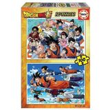 Educa Dragon Ball Fsc 2x 100 Parça Puzzle