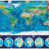 Educa Puzzle 1000 Parça 16760 World Map
