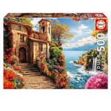 Educa Puzzle 500 Parça Deniz Kenarındaki Villa 20296