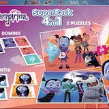 Educa Superpack Vampirina 4'lü Eğitici Oyun Seti Puzzle