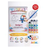 Edu&Hobby Rakamlarla Boyama Defteri Çocuklar İçin- Sayılarla Boyama-Eğitici Eğlenceli Hediye
