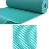 Edukkanim Kaydırmaz Pvc Paspas Z Mat Bal Petek Iç - Dış Tüm Islak Zemin - 90 x 700 cm - Turkuaz