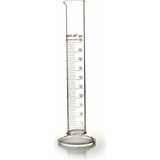 Edulab 100 ml Dereceli Silindir Cam Mezur 1/1 Böl Sıvı Ölçme İçin Uygun