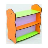 Edutoys 100x48x100 cm Renkli Tırtıl Kitaplık