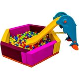 Edutoys 210x210x40 cm Topsuz Altıgen Top Havuzu