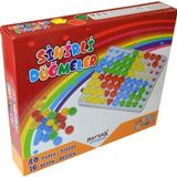 Edutoys 33,50x28x1,2 cm 80 Adet Kırılmaz Düğme Sihirli Düğmeler Oyunu
