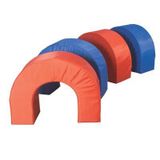 Edutoys 60x40x30 cm Kırmızı Mavi U Sünger