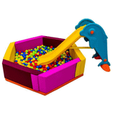 Edutoys Altıgen 1000 Top Ile Birlikte Top Havuzu