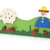 Edutoys Çiftlik Figürlü Askılık