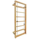 Edutoys İsveç Tırmanma Merdiveni İpli Ahşap Egzersiz Merdiveni - 80Cmx190Cm